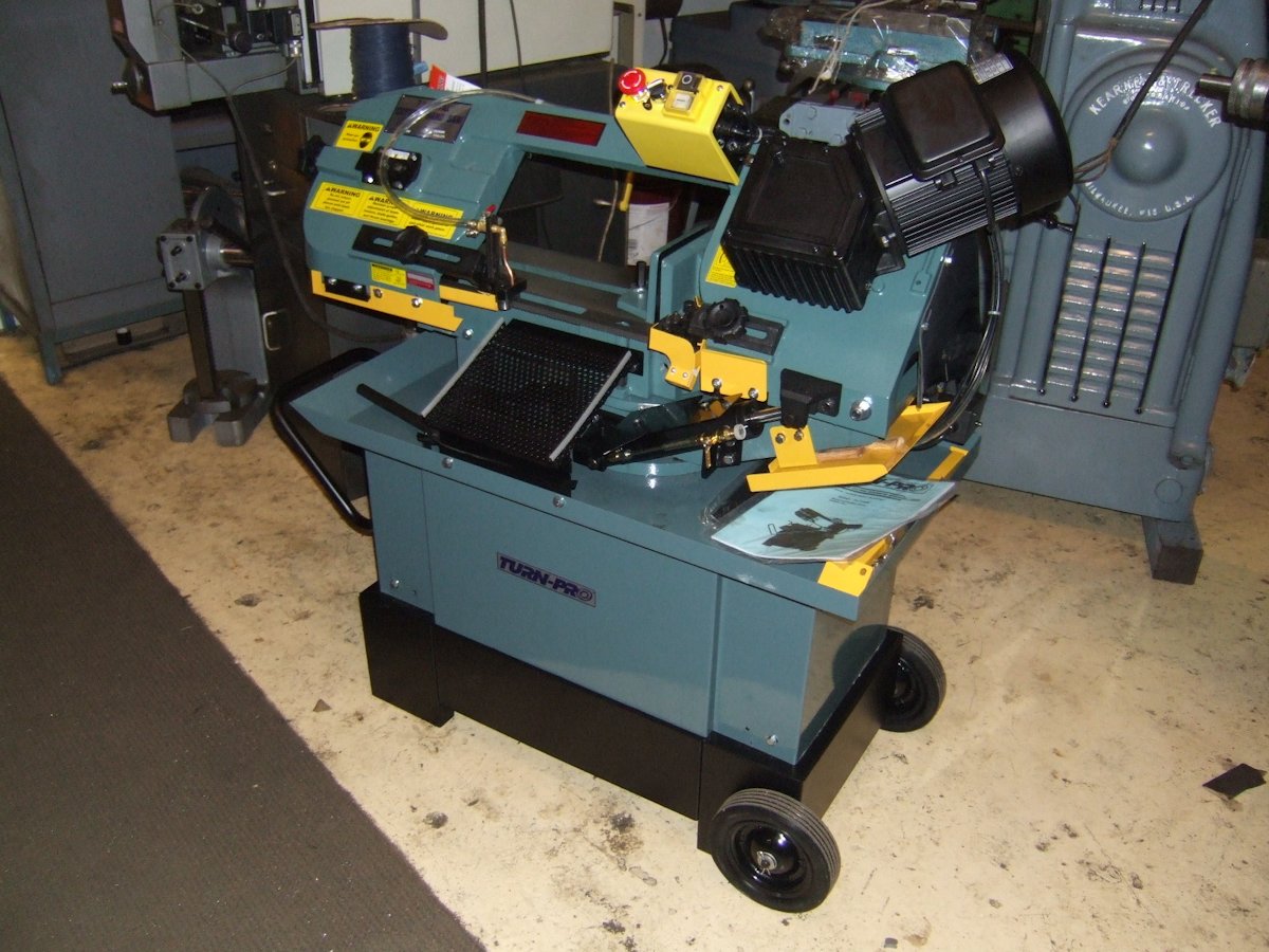 TurnPro 7" Metal Cutting Gearhead Band Saw (New)
